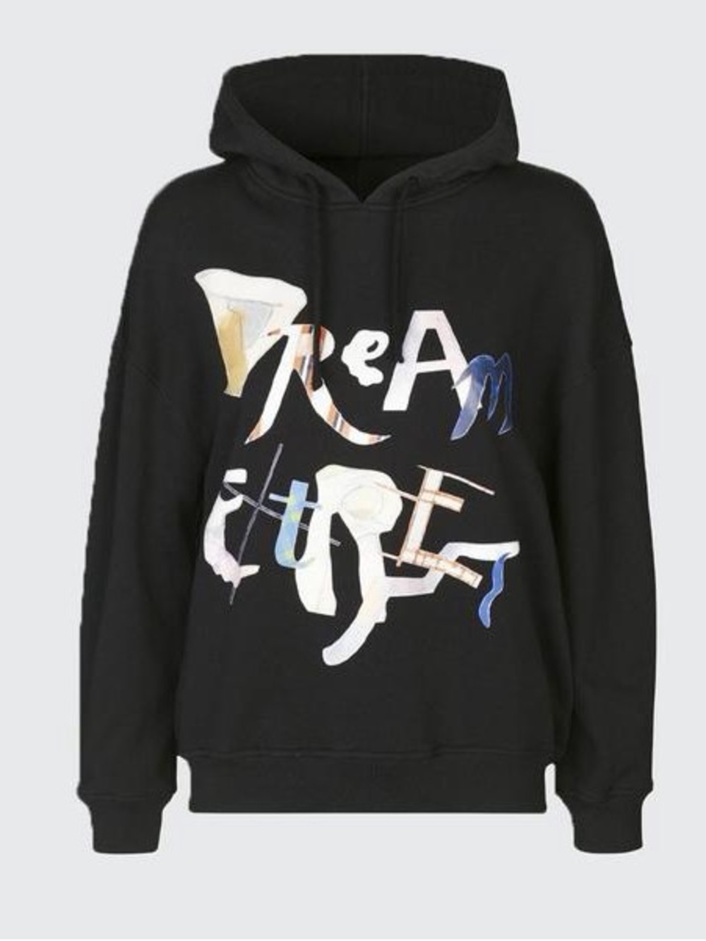 Stine Goya Adrisa Dream Extreme Graphic Hoodie Black